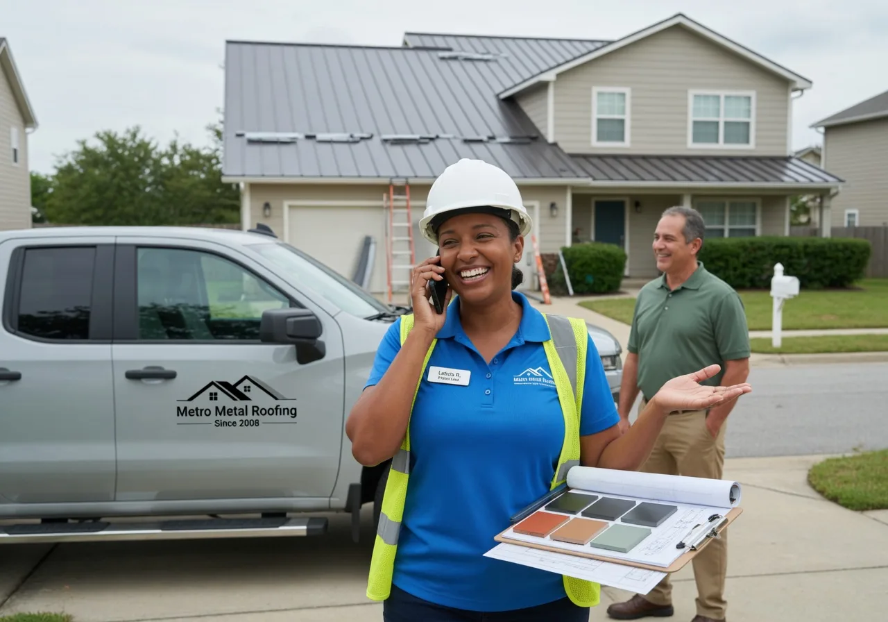 Storm Damage Metal Roof Repair in Leland, IA